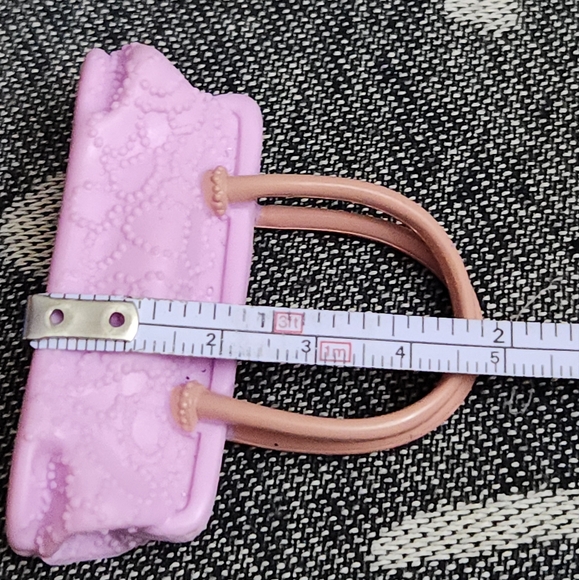 2006 Mattel My Scene Year of Style Chelsea Pink & Orange Butterfly Purse Bag - Picture 11 of 11